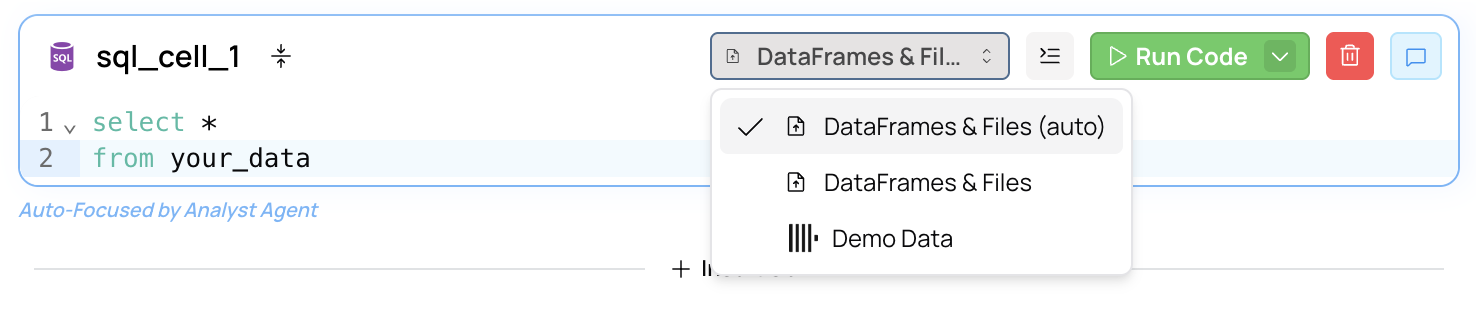 Выполнение запросов к ClickHouse
